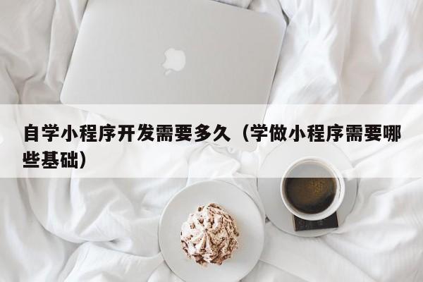 自学小程序开发需要多久(学做小程序需要哪些基础)