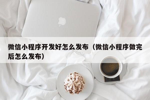 微信小程序开发好怎么发布(微信小程序做完后怎么发布)