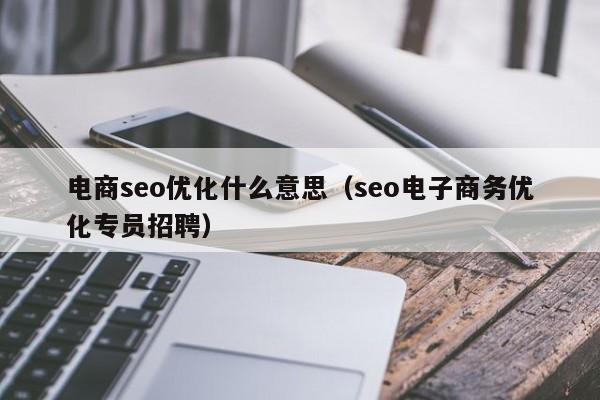 电商seo优化什么意思(seo电子商务优化专员招聘)
