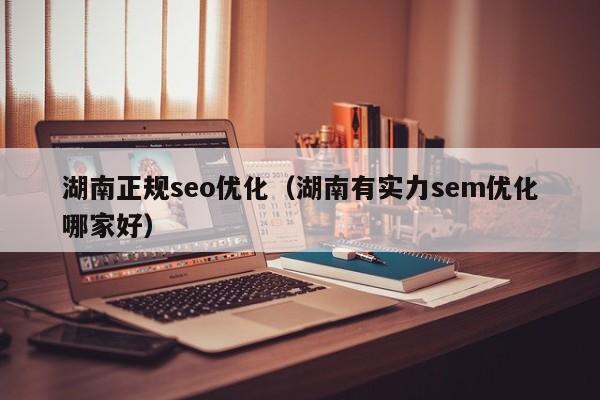 湖南正规seo优化(湖南有实力sem优化哪家好)