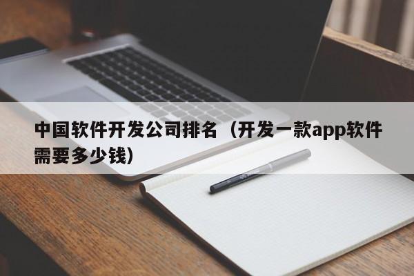 中国软件开发公司排名(开发一款app软件需要多少钱)